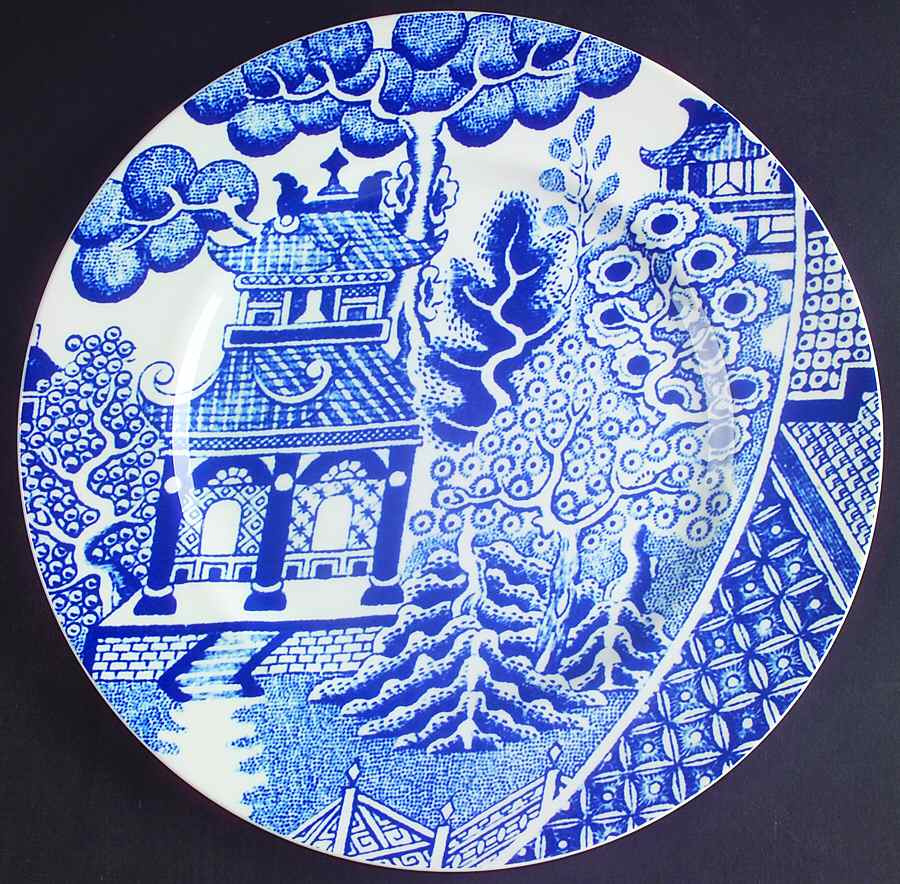 After Willow Dinner Plate by Wedgwood-1