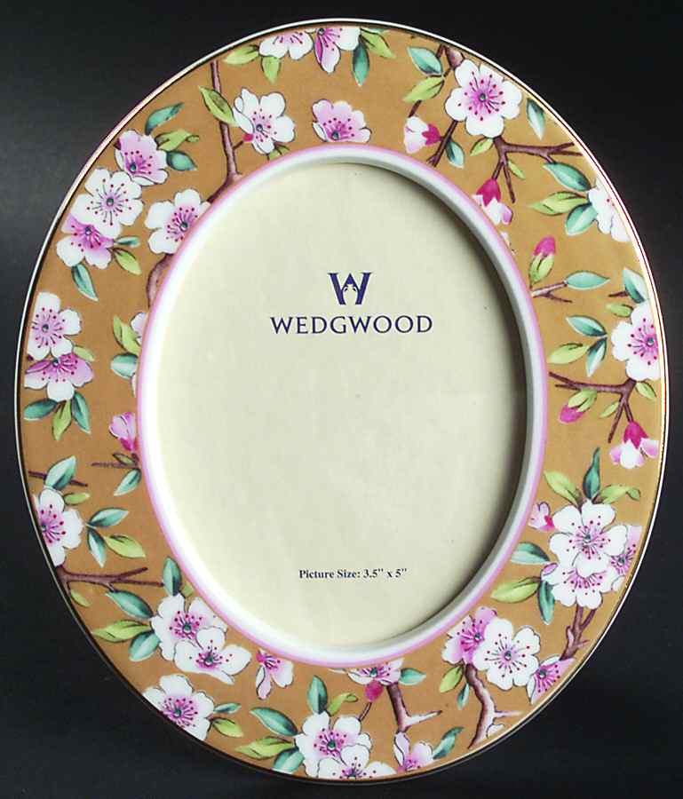 May Flowers Frame Holds 3 1/2" X 5" by Wedgwood-1