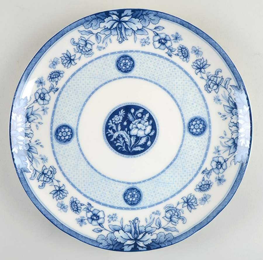 Blue Reverie Large Dinner Plate by William Roberts-1