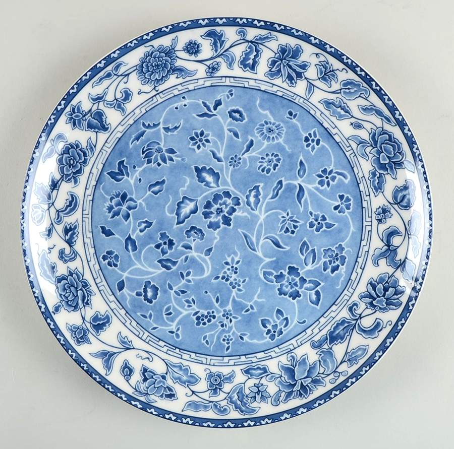 Blue Reverie Large Dinner Plate by William Roberts-1