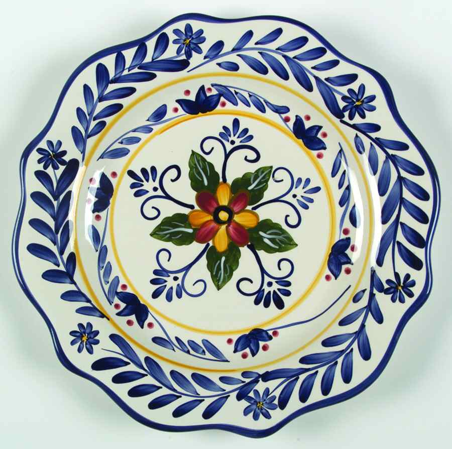 Talavera Dinner Plate by Whole Home-1