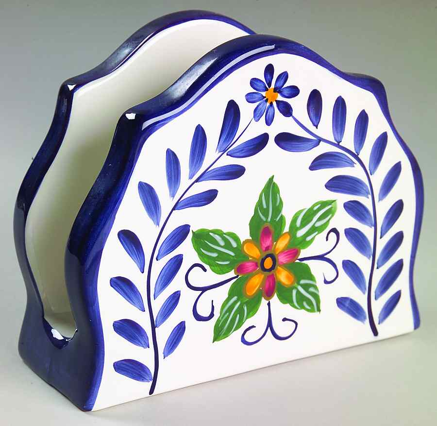Talavera Napkin Holder by Whole Home-1