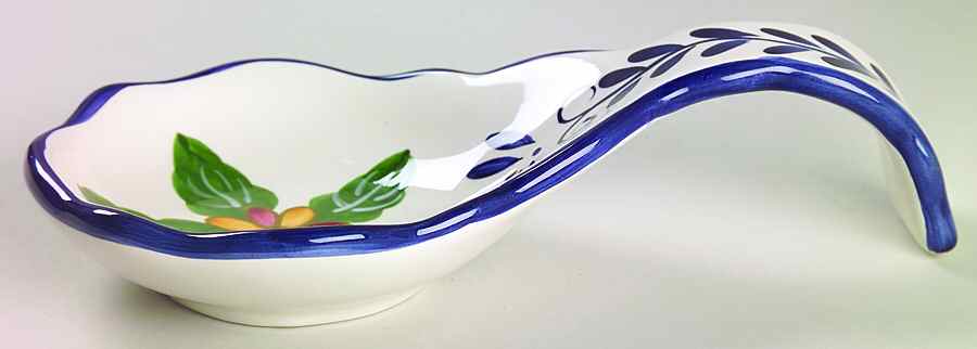 Talavera Spoon Rest/Holder (Holds 1 Spoon) by Whole Home-1