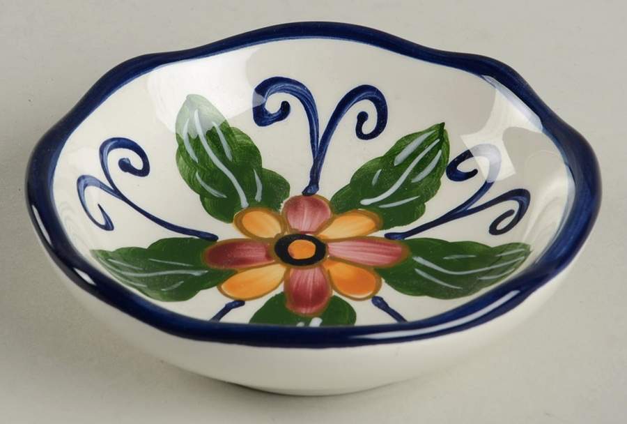 Talavera Individual Dip Dish by Whole Home-1