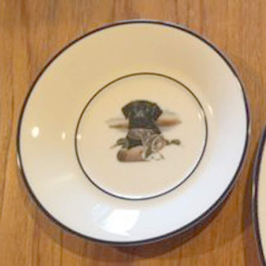 WDN3 Bread & Butter Plate by Wildlife Designs-1