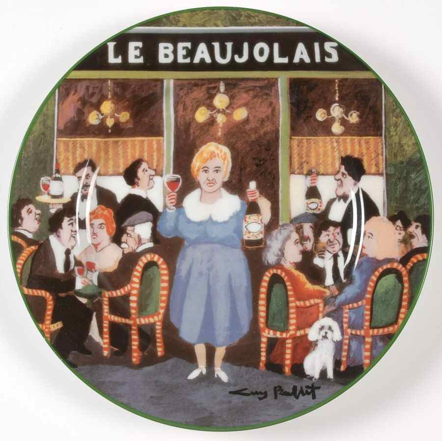 Les Cafes Salad Plate by Williams-Sonoma-1