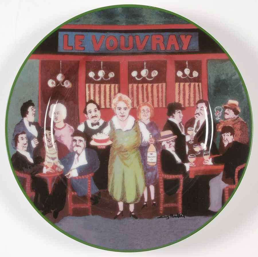 Les Cafes Salad Plate by Williams-Sonoma-1