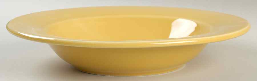 Belvedere Dijon (Yellow) Large Rim Soup Bowl by Williams-Sonoma-1