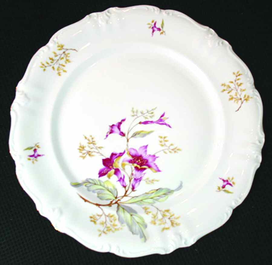 Orchid Lady Dinner Plate by Winterling - Bavaria-1
