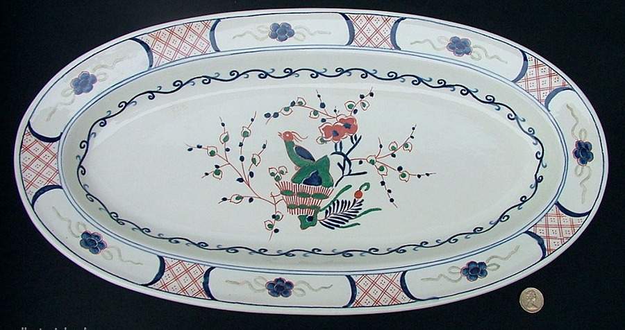 Vollendam 20" Fish Platter by Wedgwood-1