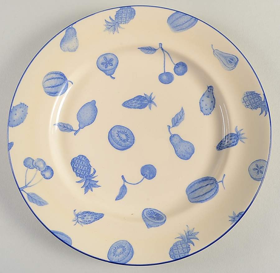 Fruit Cocktail Dinner Plate by Wood & Sons-1