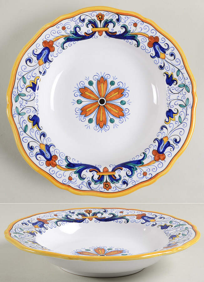 Deruta Large Rim Soup Bowl by Williams-Sonoma-1