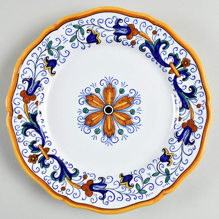 Deruta Salad Plate by Williams-Sonoma-1