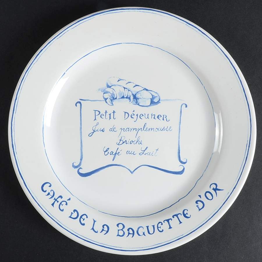 A la Carte Collection Blue Luncheon Plate by Williams-Sonoma-1