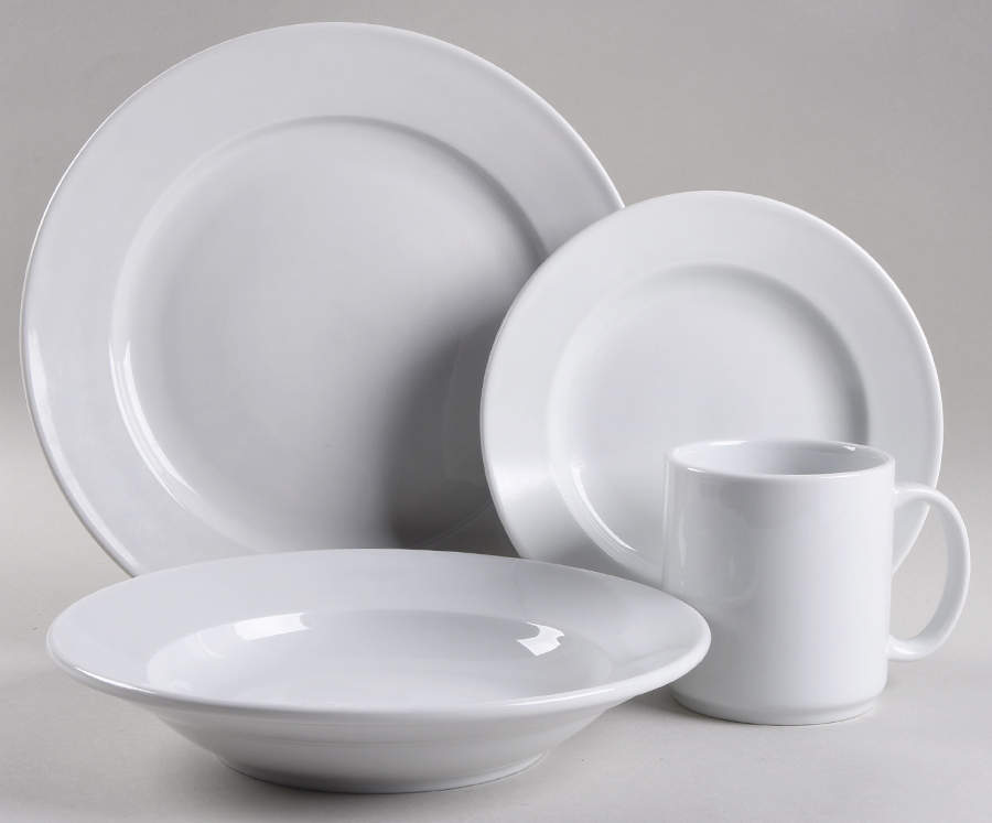 Everyday White 4 Piece Place Setting by Williams-Sonoma-1