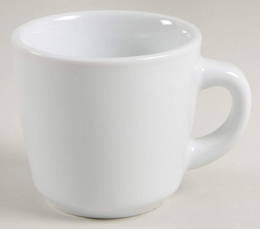 Everyday White Flat Cup by Williams-Sonoma-1
