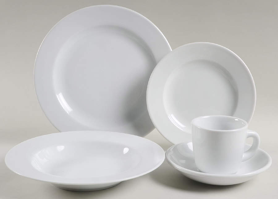 Everyday White 5 Piece Place Setting by Williams-Sonoma-1