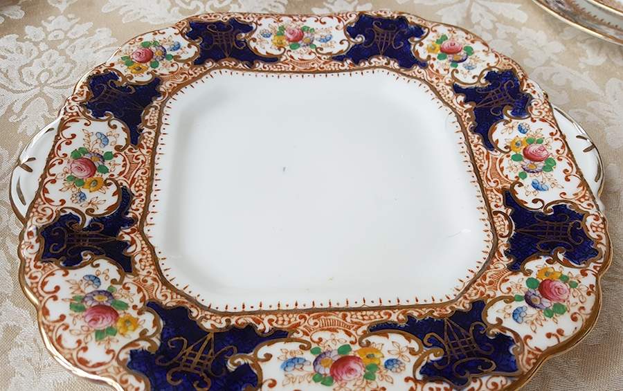 BON Square Handled Cake Plate by Wild Bros-1