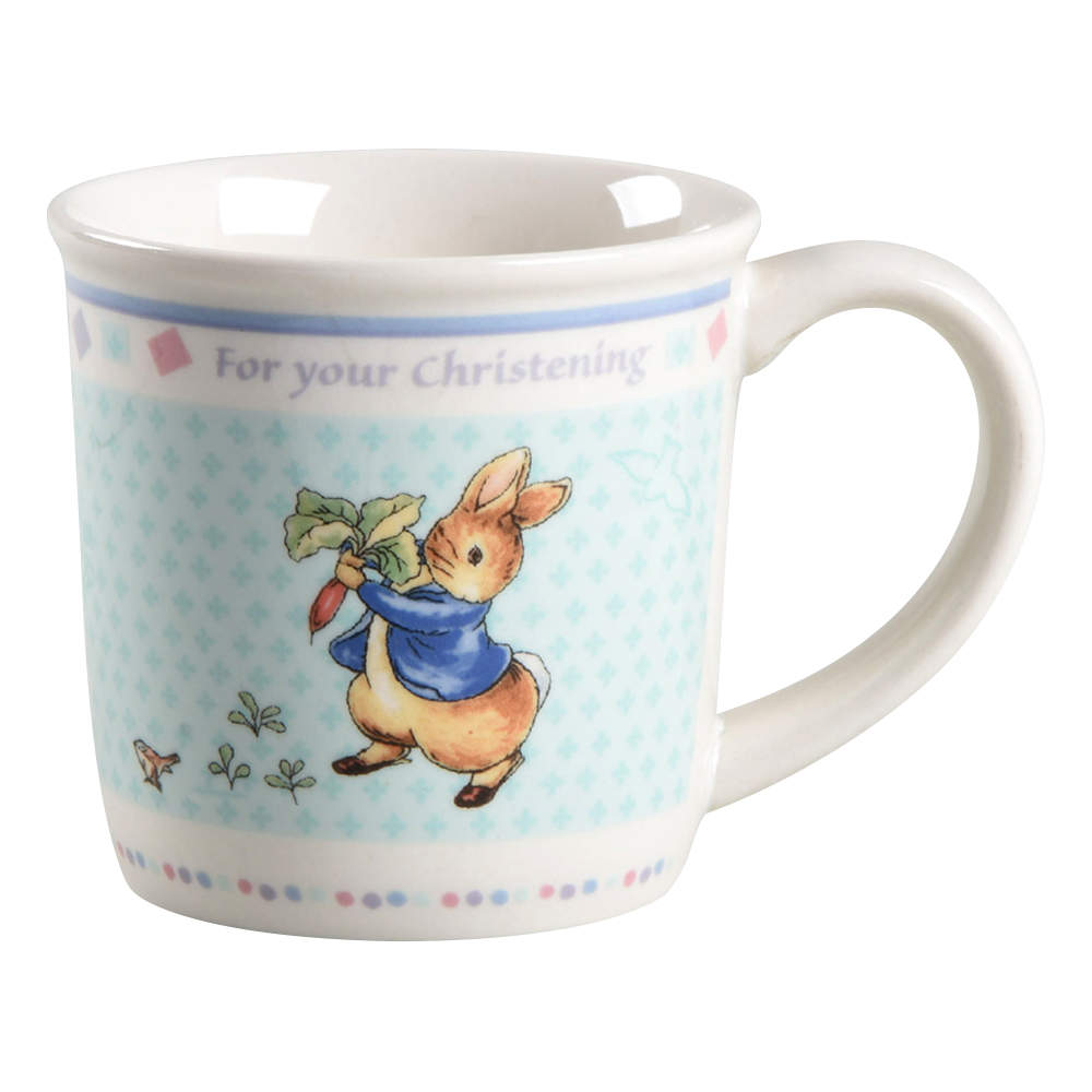Peter Rabbit Christening Child's Mug by Wedgwood-1