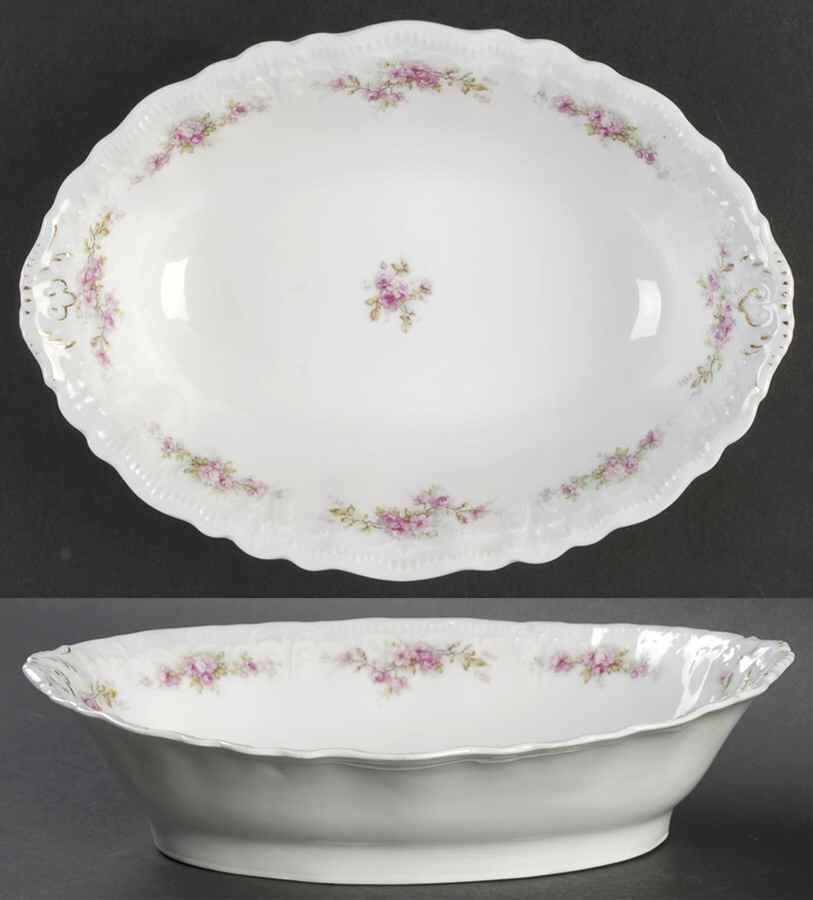 Alpenglow, The 9" Oval Vegetable Bowl by Weimar-1