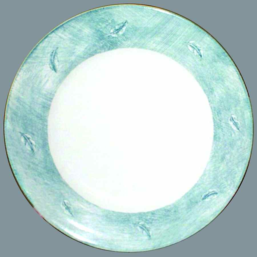 Trend Fresco Blue Dinner Plate by Wood & Sons-1