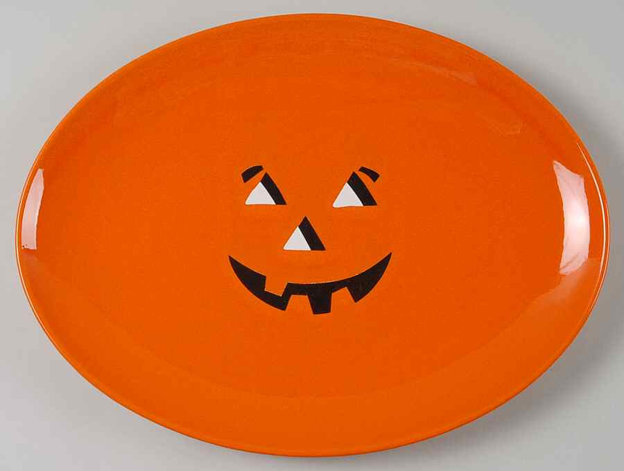Halloween 13" Oval Serving Platter by Waechtersbach-1