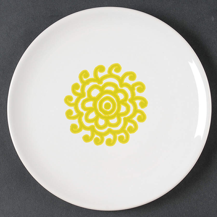 Tropical Burst Lime Salad Plate by Waechtersbach-1