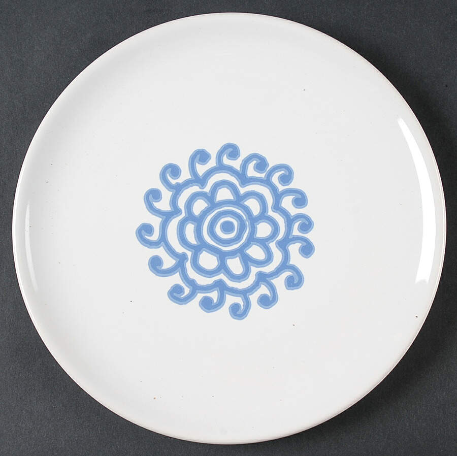 Tropical Burst Blueberry Salad Plate by Waechtersbach-1