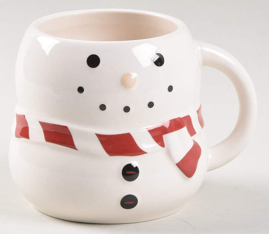 Holiday Snowman Mug No Lid by Williams-Sonoma-1
