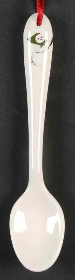 Holiday Snowman Spoon-Teaspoon/Ceramic by Williams-Sonoma-1