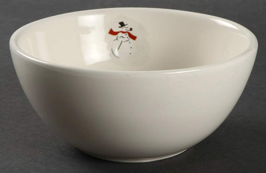 Holiday Snowman Coupe Cereal Bowl by Williams-Sonoma-1