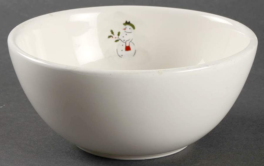 Holiday Snowman Coupe Cereal Bowl by Williams-Sonoma-1