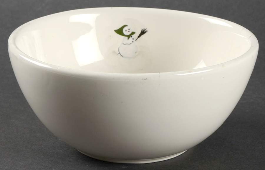 Holiday Snowman Coupe Cereal Bowl by Williams-Sonoma-1