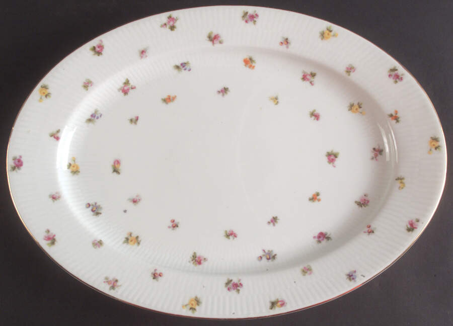 WIG890 16" Oval Serving Platter by Winterling - Bavaria-1