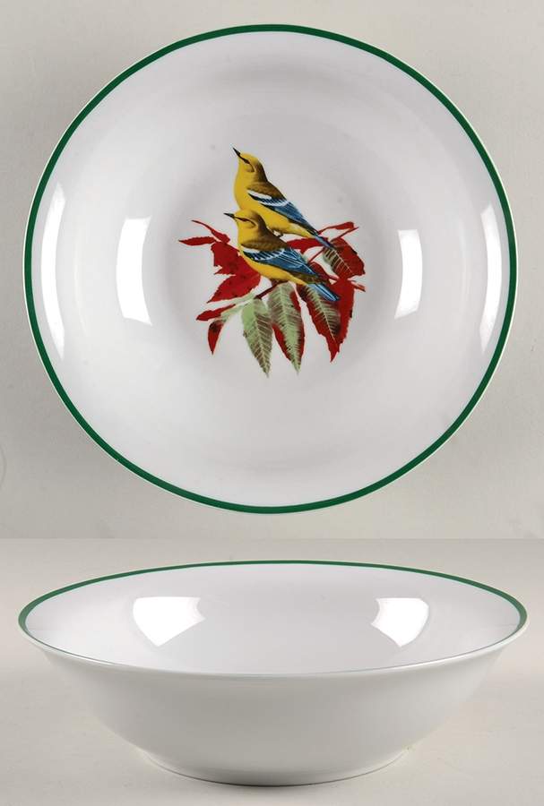 WFE3 9" Round Vegetable Bowl by National Wildlife Federation-1