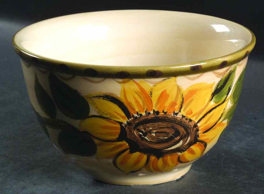Provencial Garden Soup/Cereal Bowl by Whole Home-1
