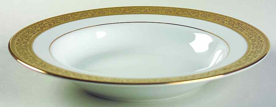 Golden Majesty Rim Soup Bowl by William Roberts-1