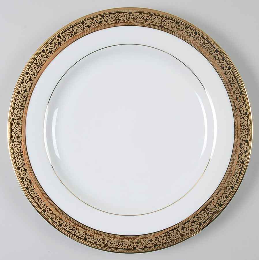 Golden Majesty Dinner Plate by William Roberts-1