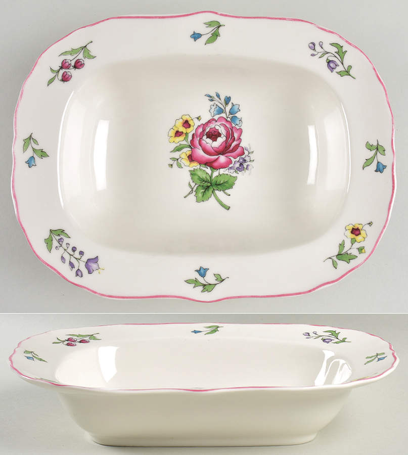 Victoria 11" Oval Vegetable Bowl by William Roberts-1