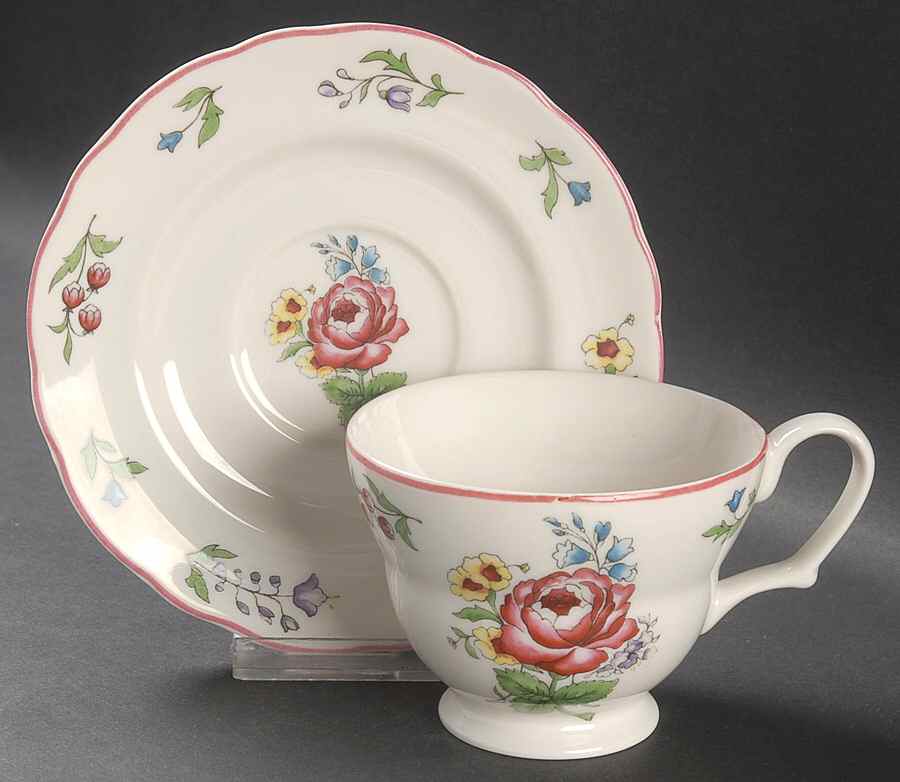 Victoria Oversized Cup & Saucer Set by William Roberts-1