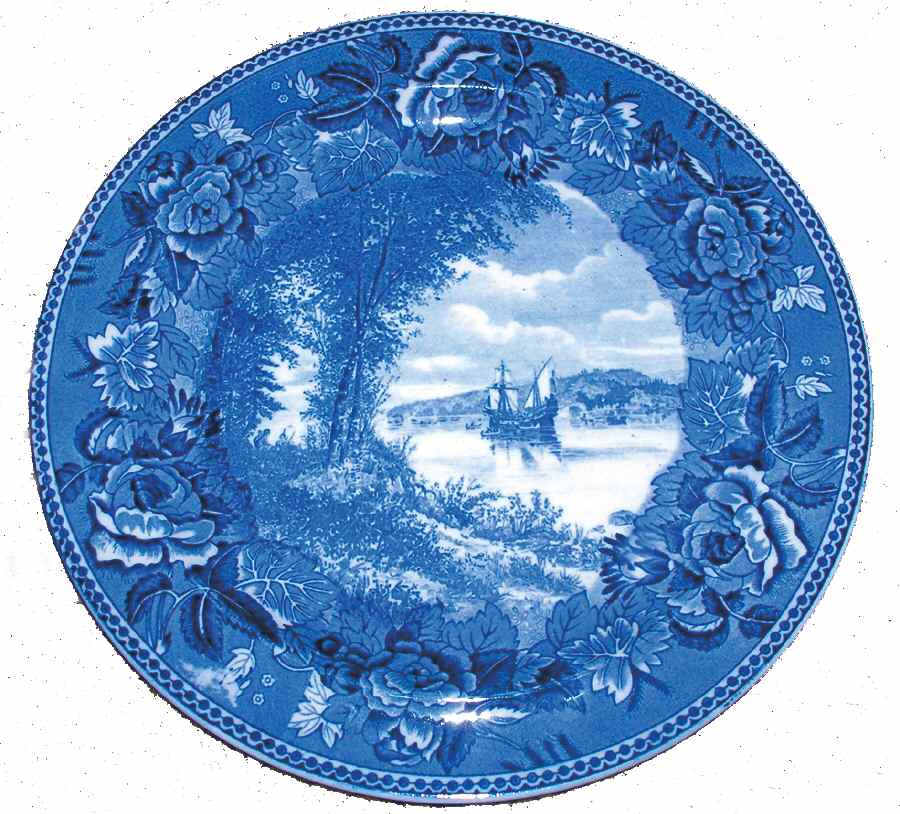 The Hudson Fulton Celebration Dinner Plate by Wedgwood-1