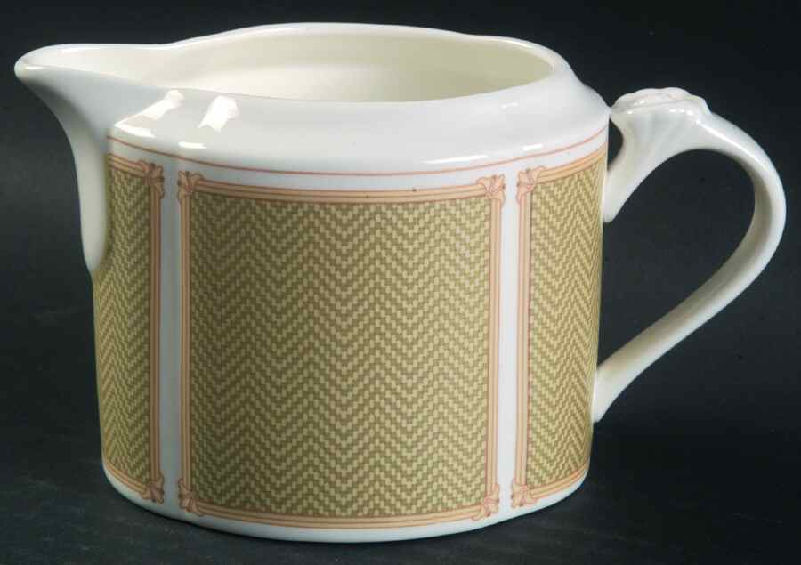Hunt Valley Herringbone Creamer by Waterford China-1