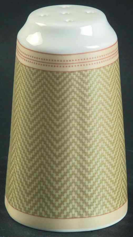 Hunt Valley Herringbone Pepper Shaker by Waterford China-1