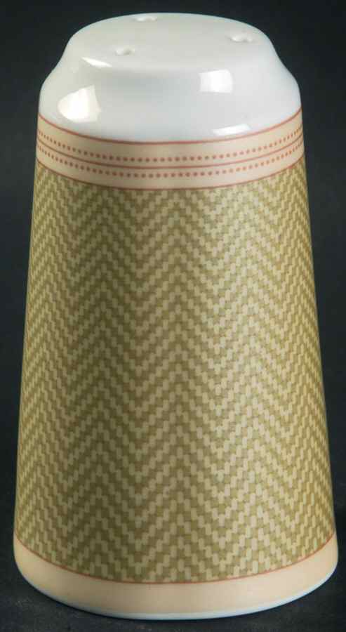 Hunt Valley Herringbone Salt Shaker by Waterford China-1