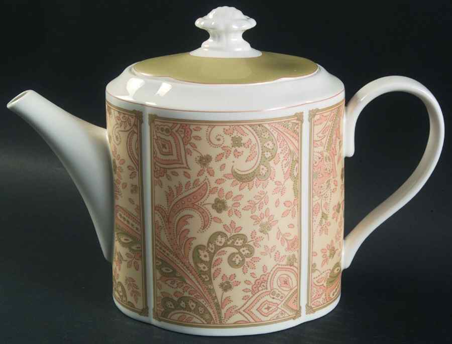 Park Hill Paisley Teapot & Lid by Waterford China-1