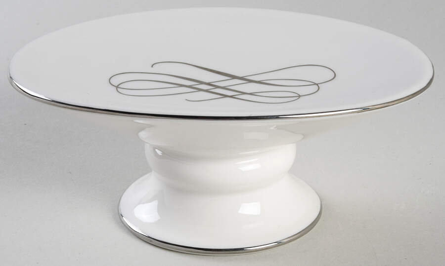 Ballet Ribbon (Platinum) Soap Dish by Waterford China-1