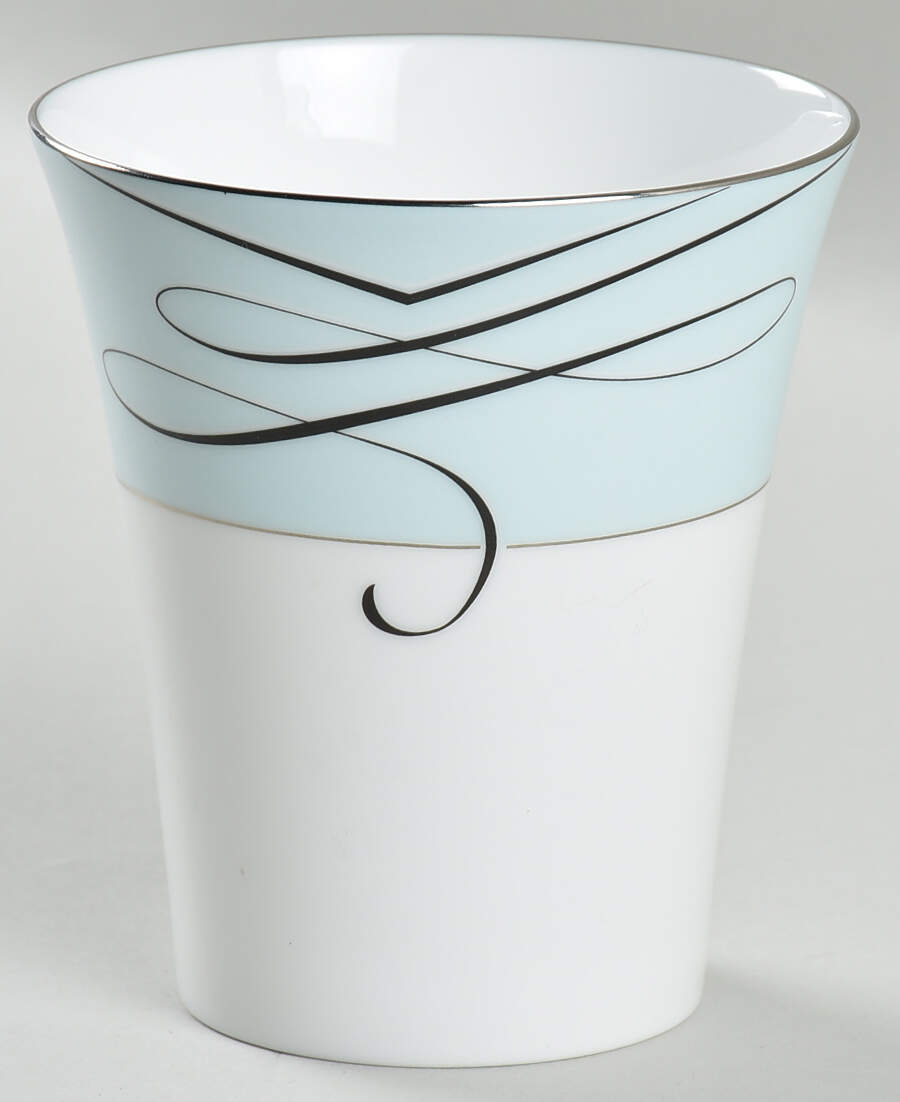 Ballet Ribbon (Platinum) Posy Vase by Waterford China-1