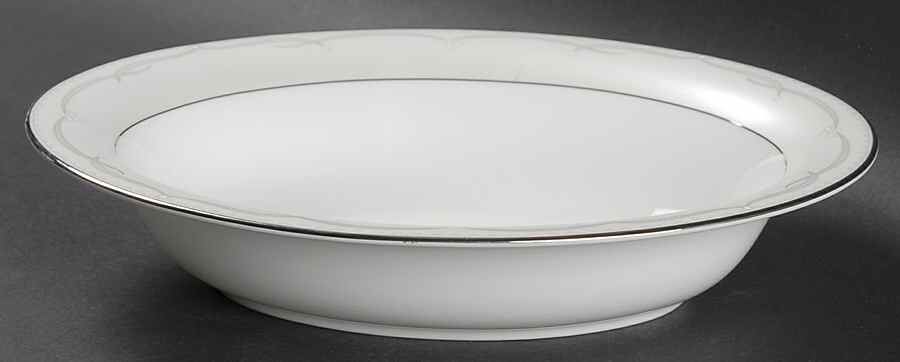 Presage 9" Oval Vegetable Bowl by Waterford China-1