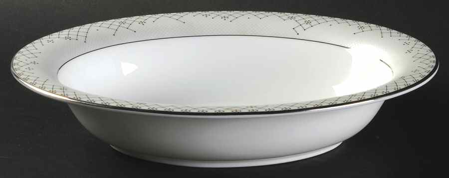 Giselle 9" Oval Vegetable Bowl by Waterford China-1
