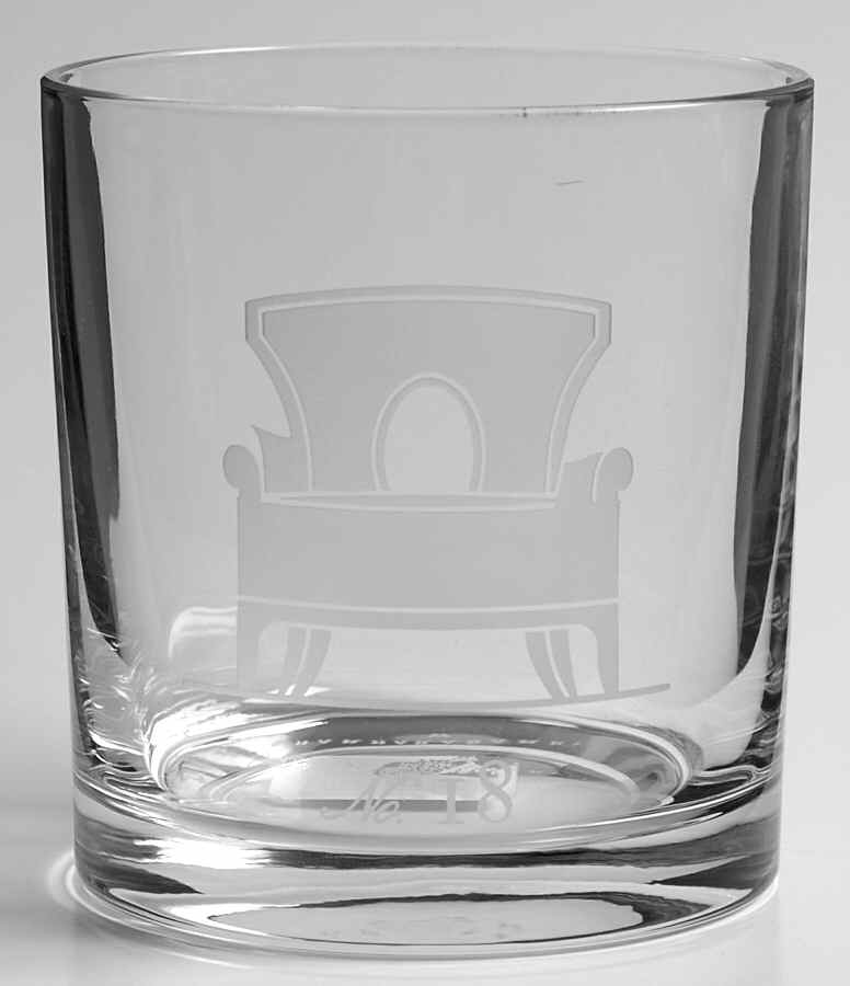 Musical Chairs Glassware Double Old Fashioned by Wedgwood-1